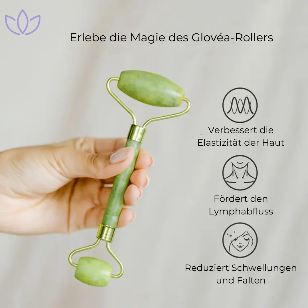 Glovéa anti Falten Roller + Gua Sha Massage-Schaber