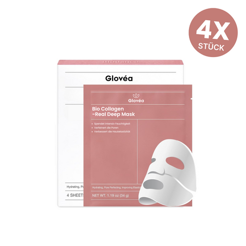 Glovéa® Koreanische Bio-Kollagen-Gesichtsmaske